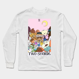 Candy Citizens as 2 of Swords tarot design Long Sleeve T-Shirt